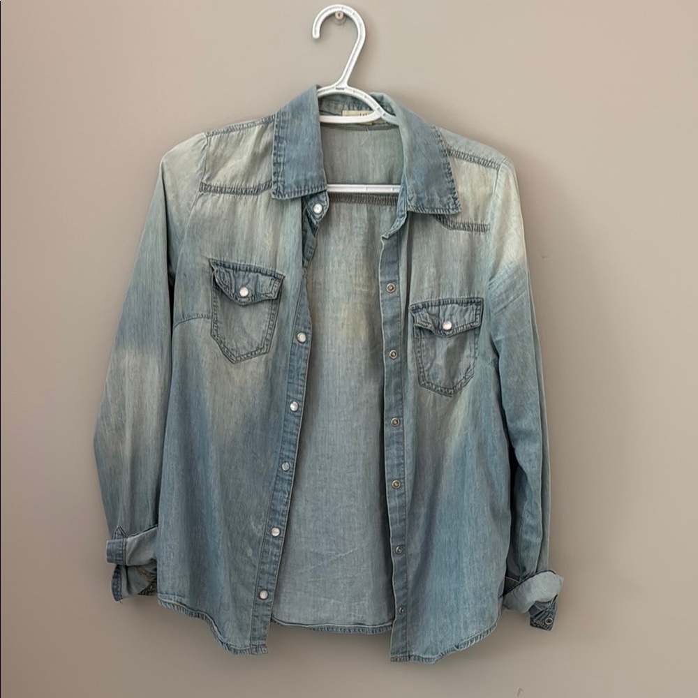 Light Blue Denim Shirt